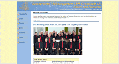 Desktop Screenshot of gesangverein-maennerquartett.de